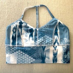 Strut This! Blue Sports Bra